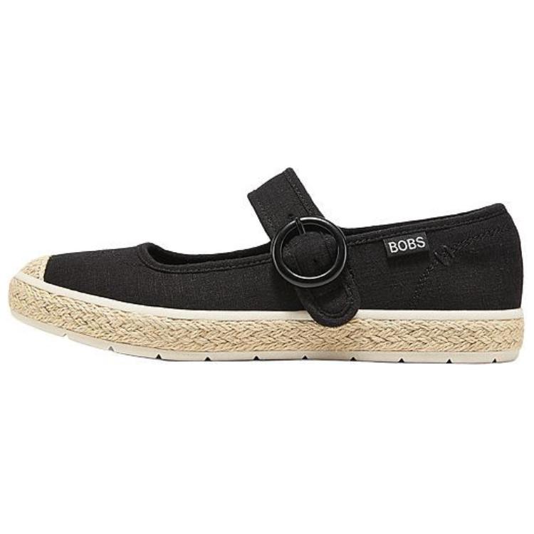 Skechers Comfortable Soft Breathable Mary Jane Shoes Women shoes Black 114043-BLK 35