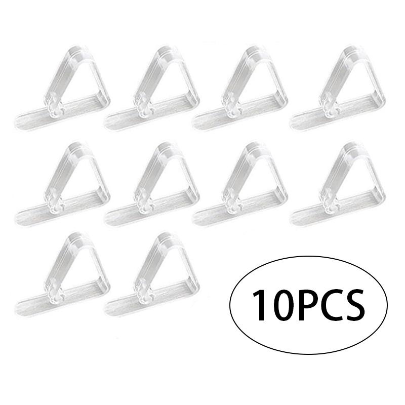 10/20pcs Outdoor Tablecloth Clip Table Clip Firm Tablecloth Tablecloth Clips Fixing Buckle Plastic Buckle Household Decor YFJ010