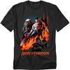 Army Of Darkness - Painted Evil -  Unisex Short Sleeve Children's T-shirt - Black
