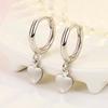 2023 Cold Style Heart-Shaped Korean Fashion Earrings - Simple, Trendy Ear Jewelry for Women