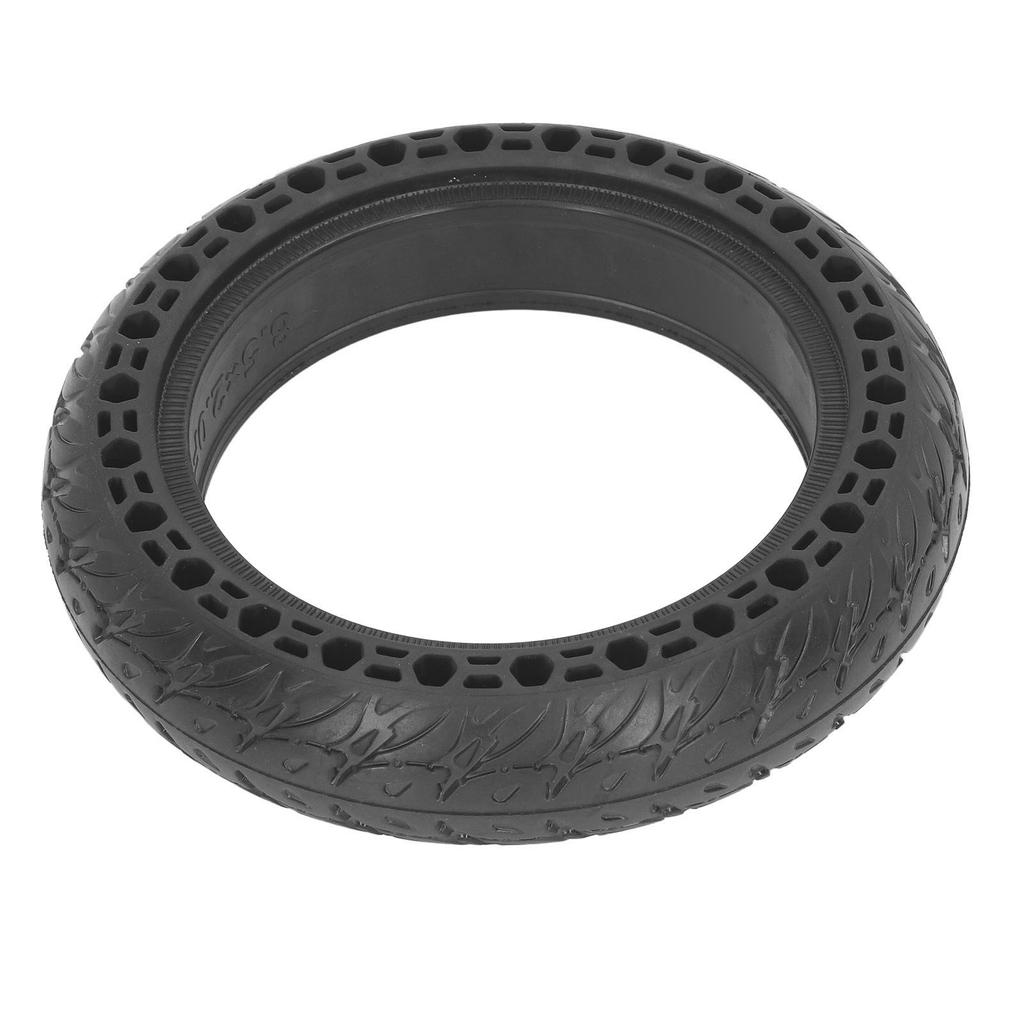 8.5x2.0F Electric Scooter Tires Rubber Non Slip Shock Absorption Scooter Front Rear Rubber Tires for Safe Cycling