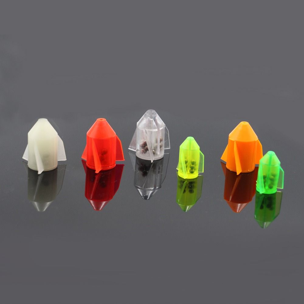 5PCS New S  L Steel Ball Fishing bead sound bar Shake Attract Tie Tying Sound Bar Baits DIY Tools