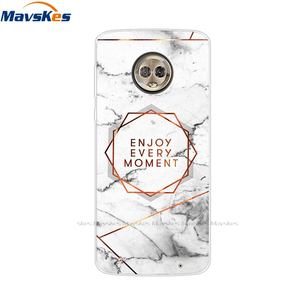 Silicon Case For Moto G6 Plus Case Full Protection Soft Tpu Back Cover On For Motorola MotoG6 G6 Play Bumper Phone Shell Coque