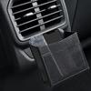 Auto Lüftungsschlitz Aufbewahrungstasche Auto Organizer Halter Armaturenbrett Luftauslass Hängende Ledertasche für Telefon Brille Schlüssel