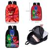 Durable Pj Mask Backpack For Kids With Vibrant 3d Cartoon Design And Adjustable Padded Straps