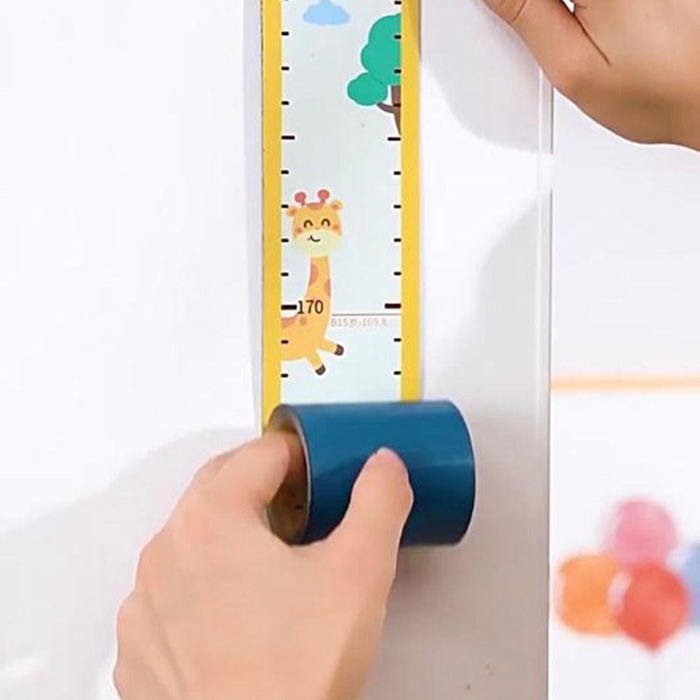 3D Children's Magnetic Sticker 65-180cm Stereo Height Ruler Cute Height Measuring Ruler for Home