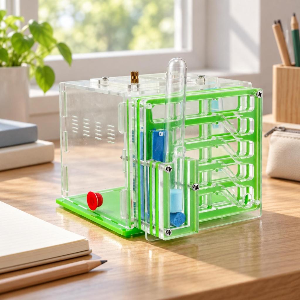 Underground Crawler House Clear Acrylic Habitat Transparent Formicarium for Educational
