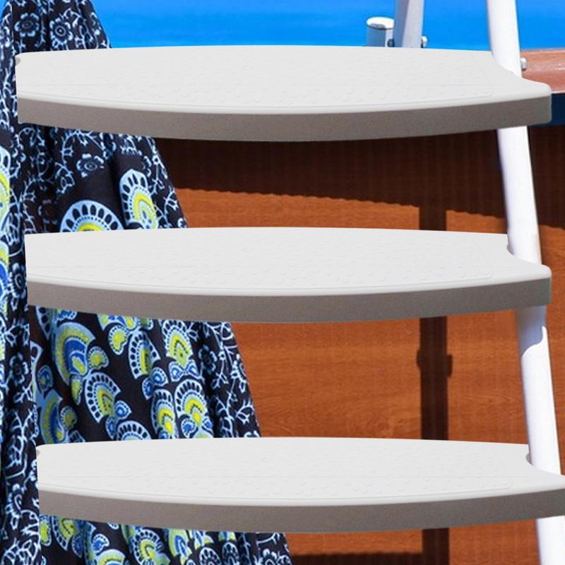 Poolleiter Stufen Ersatz Einstiegssprosse Stufen Stabil Einfach zu Installieren Robust Universell Für Aufstellpool Zubehör