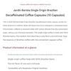 Jardin Barista Single Origin Brazilian Decaffeinated Coffee Capsules 55g (5.5g X 10 Capsules)