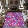 Cute Floral Doormat Indoor Outdoor Washable Entrance Mat Welcome Home Decor Rug Non Slip Floor Mat Home Decor Gift Unique Design