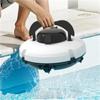 Intelligent Fully Automatic Pool Cleaner, Wireless Robot for Diving and Sucking Underwater Dirt