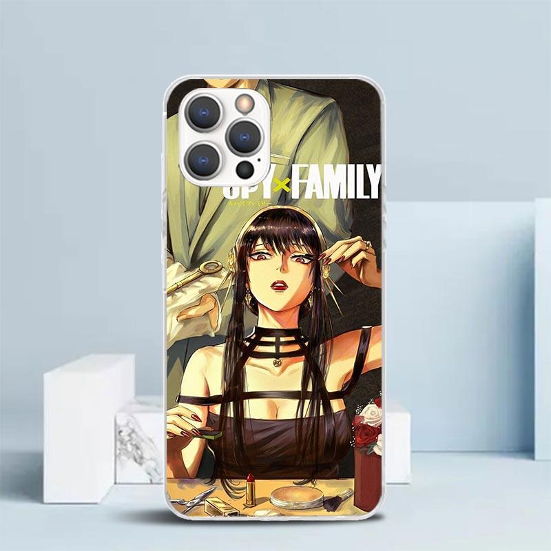 Anime S-Spy Family Anya Phone Case For IPhone 16 17 Air 16E 15 14 Plus 13 Mini 12 11 Pro Max 7 8 + SE 2020 Soft TPU Back Cover 1