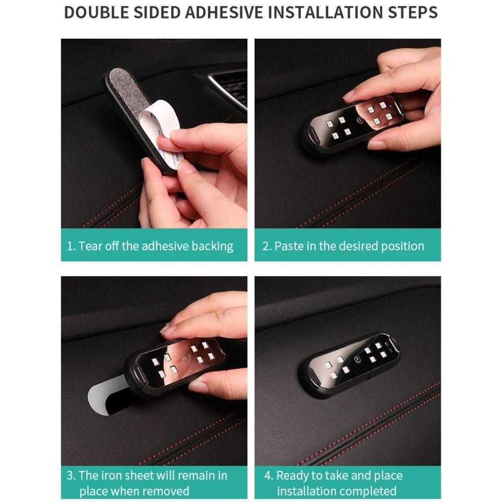 LED Colorful Flashing Interior Ambient Lighting Infrared Sensing Welcome Light Car Door Lights