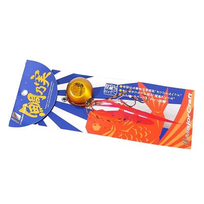 Major Craft Metal Jig Tai Chisel 130g TM-130/#4 GOLD/RED