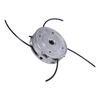Testina per decespugliatore Alluminio Universale 4 Fili Testina per decespugliatore per 40CC Decespugliatore ad albero dritto