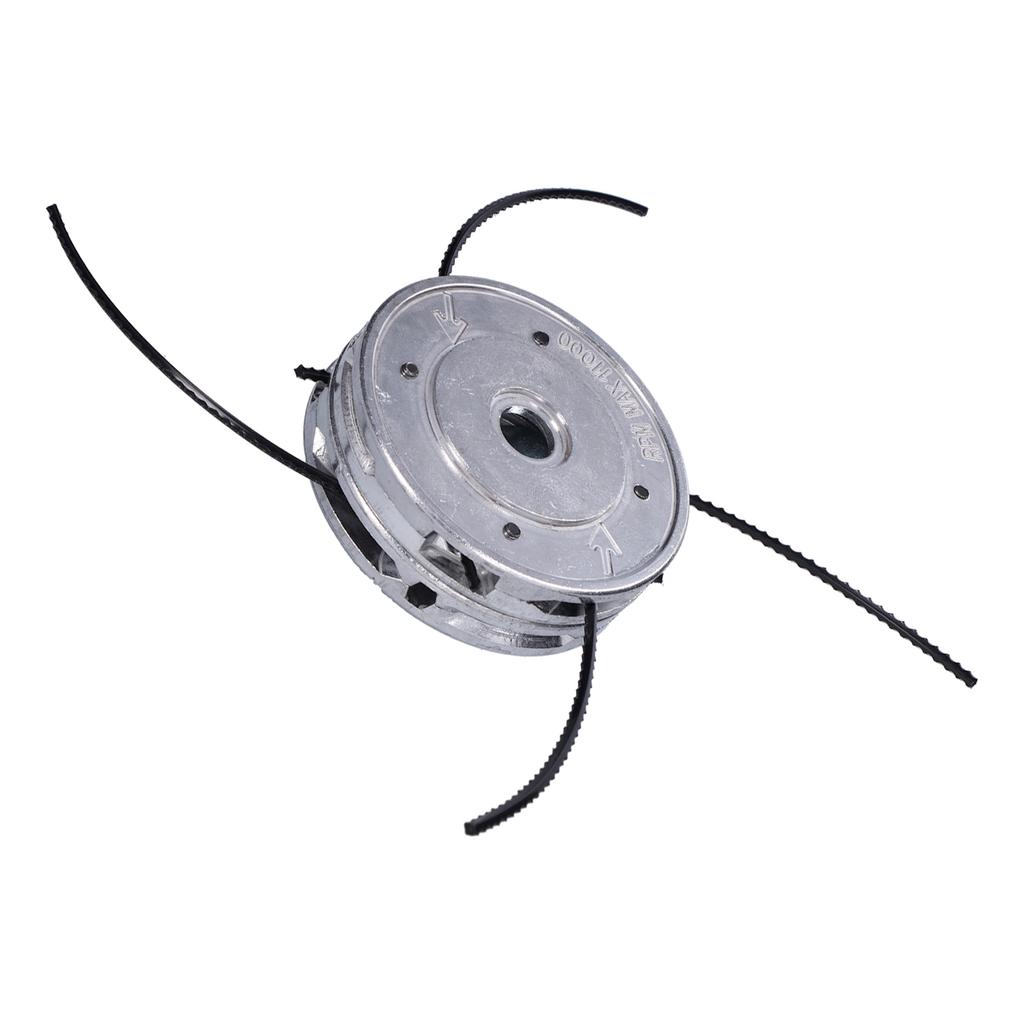 Testina per decespugliatore Alluminio Universale 4 Fili Testina per decespugliatore per 40CC Decespugliatore ad albero dritto
