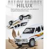 1/32 Scale Helax Simulation Alloy Car Model Toy Ornaments Collection Boy Gift with Sound and Light Off-road Pickup Truck
