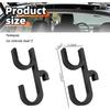2PCS Double Car Umbrella Hook,No Drilling Car Umbrella Holder Stable Placement of Umbrellas for Trunks,Non-Wobbly Umbrellas Holder for Cars Interior