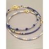 INS Niche Fashion Retro Style Miyuki Bead Woven Handmade Beaded Extremely Fine Girl Twin Small Bracelet Female
