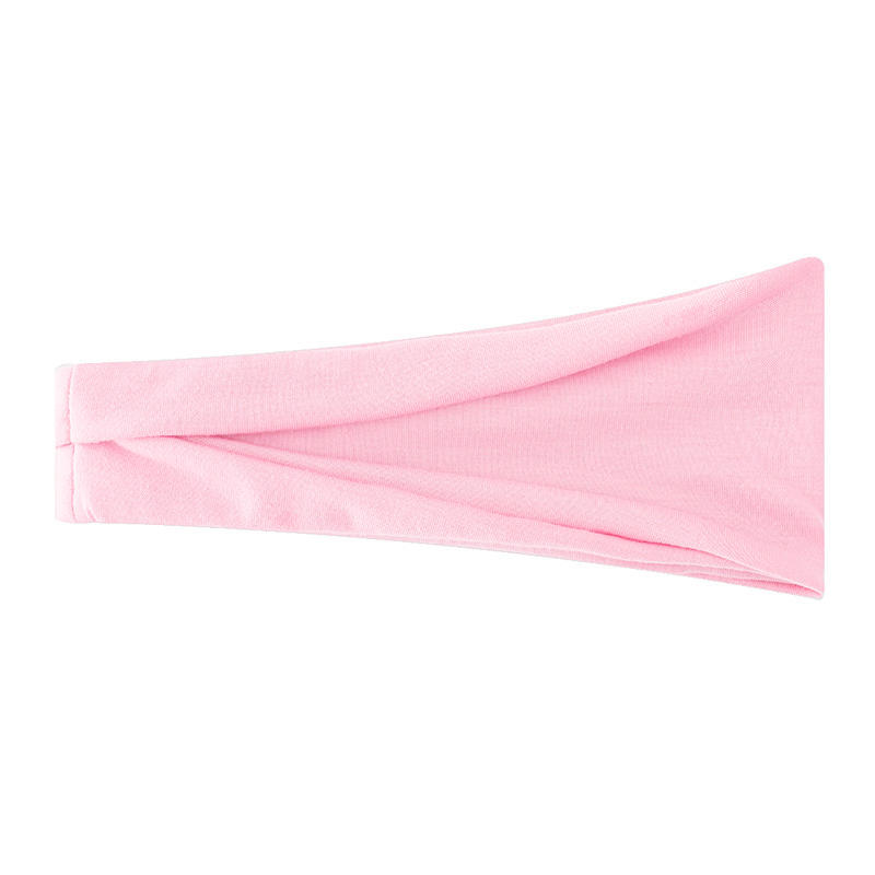 Women Solid Color Elastic Hair Bands,Stretchy Wide Sports Headband Sweat-Wicking Yoga Headband & Fashion Hair Wrap for Workout