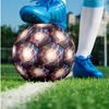 Pallone da calcio Tema AC Milan Taglia 5 Pallone da calcio Tocco Morbido Pallone da calcio per Allenamento Professionale per Sport all'Aperto