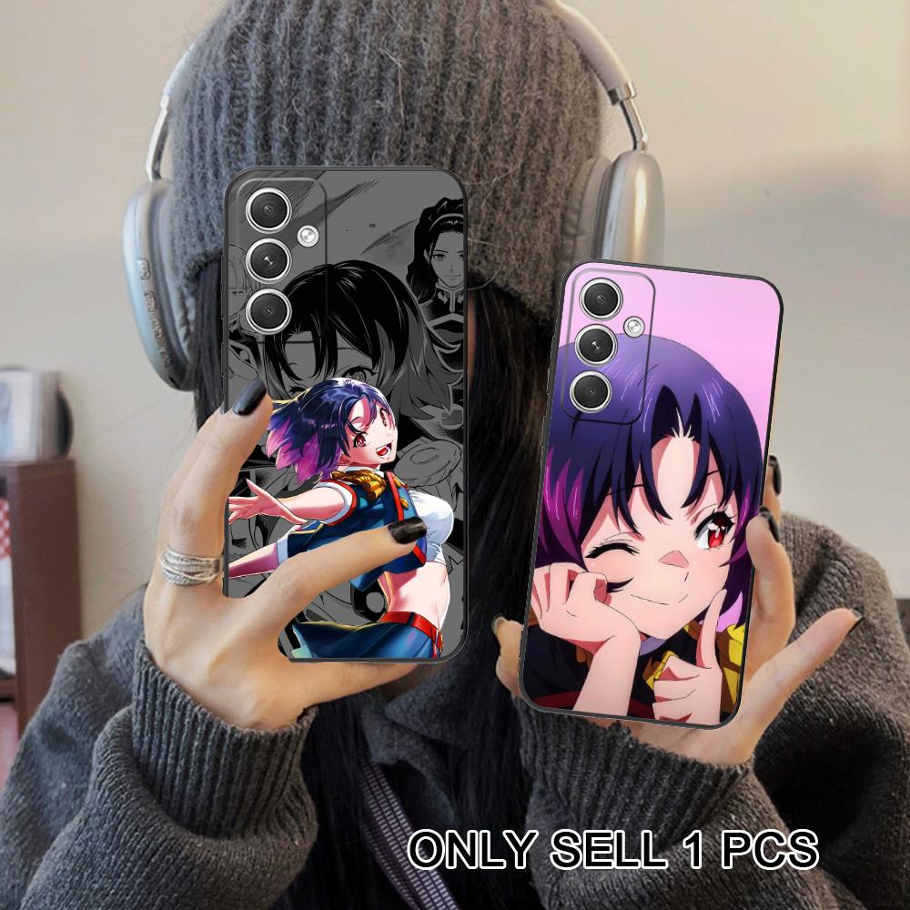 Mato seihei Yakumo Ezo Matte TPU Mobile Phone Case for Samsung Galaxy S26 S25 S24 S23 S22 S21 S20 Note20 Plus FE Ultra Colorful