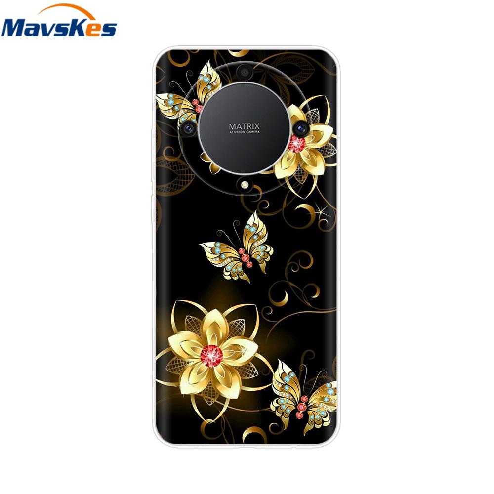 For Honor X9B Case Honor X9B Cover Luxury Clear TPU Cases Shockproof Silicone Protective Shell Phone Back Cover For Honor X9B