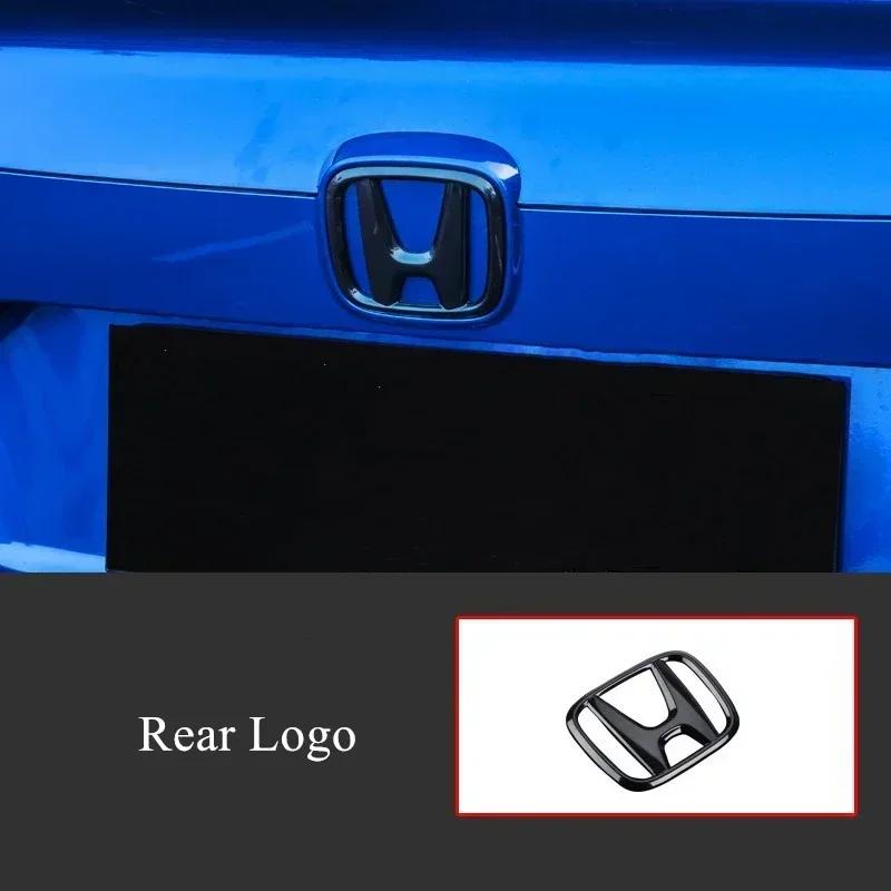 ABS Carbon Fiber Car Front Grille Sticker Rear Trunk Steering Wheel Emblem for Honda Logo Accord 10th 2020 2019 2018 Accessories