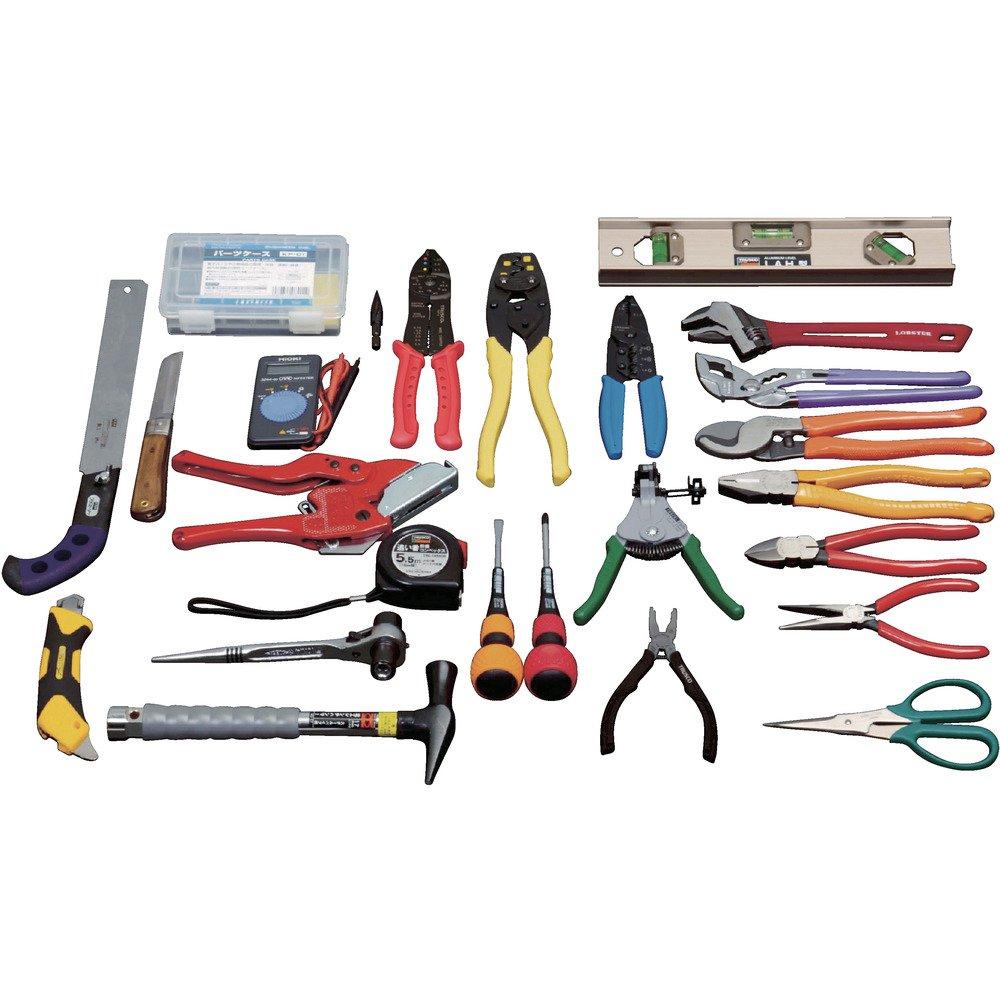 

TRUSCO Pikaichi Professional Electrical Tool Set 26 Piece Set PK-D1