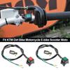 22mm Durable ATV Motorrad Dual Sport Quad Start Horn Kill Off Stop Schalter Taste Motorrad Zubehör Steuergriff Schalter
