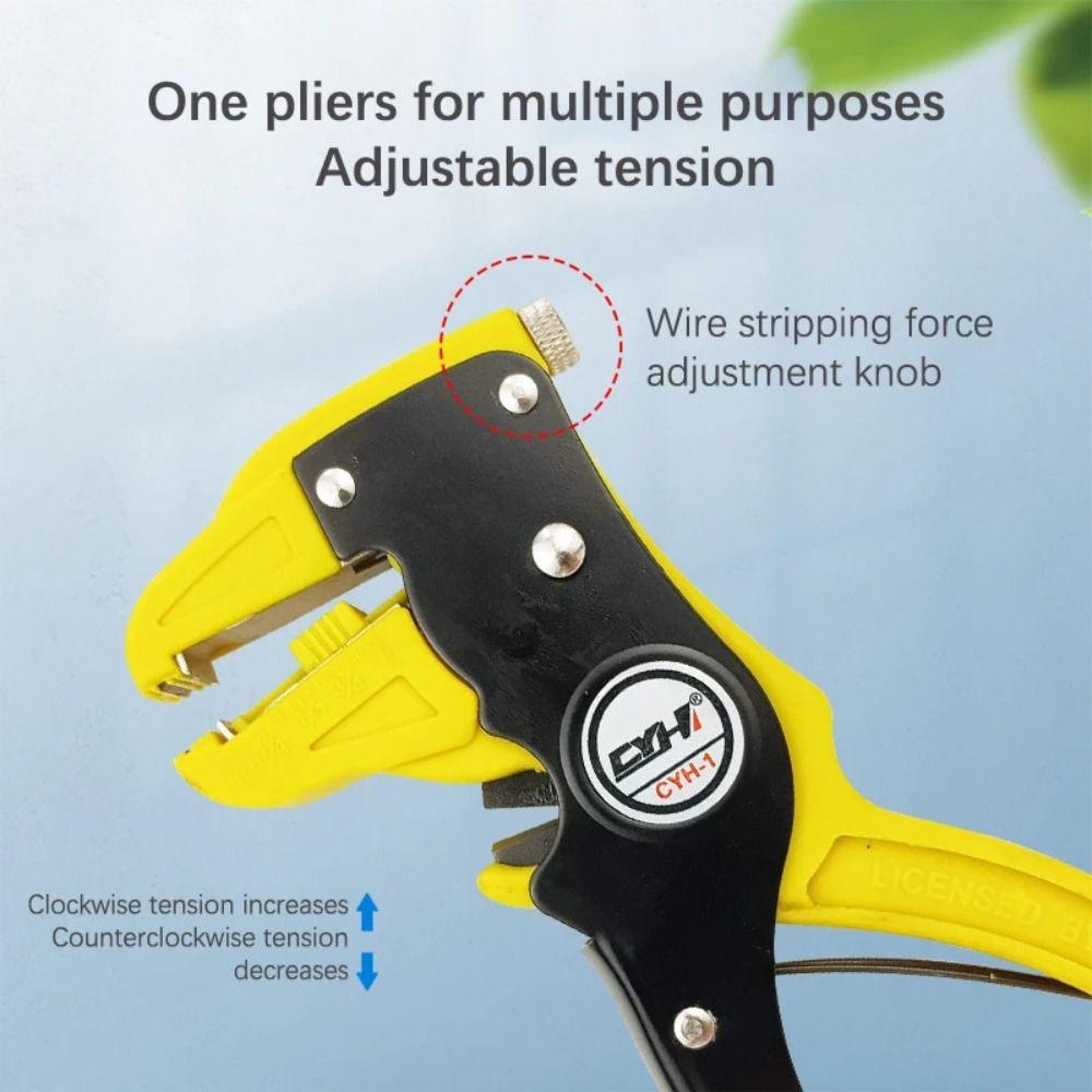 0.5-6MM Automatic Stripping Pliers Wire Breakers Electric Cable Stripper  Electrician