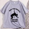 Funny Mind Your Business My Wife Is Expensive Tshirt Dad Husband Women Tshirt Fathers Day Tee Workout Te Shirt Homme Tops