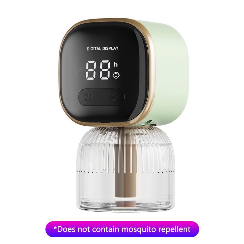 Electric Heating Mosquito Repellent Liquid Cute Children'S Plug-In Timer Display Mosquito Repellent