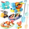 Kids' Beach Sand Toy Set: Bucket, Shovel, Hourglass & More for Outdoor Fun