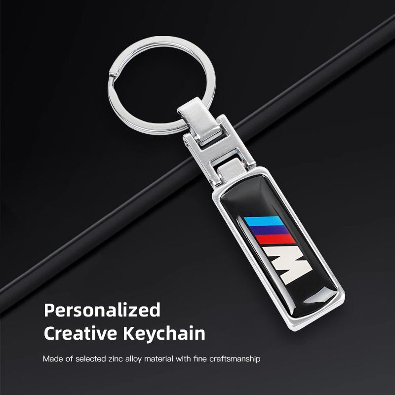 Zinc Alloy Keychain Car Key Chain Keyring Pendant Auto Accessories For BMW Performance F30 E90 F20 E46 E60 E70 E87 X5 X6 E30 E34 pdzp71