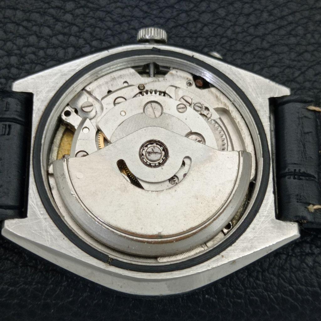 AUTOMATIC VINTAGE RICOH R31 JAPAN MENS BLACK COLOR DIAL WATCH A705159-1