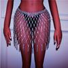 European And American Jewelry Sexy Rhinestone Body Chain Luxury Underwear Set Ins Internet Celebrity Nightclub Fringed Body Jewelry Chain