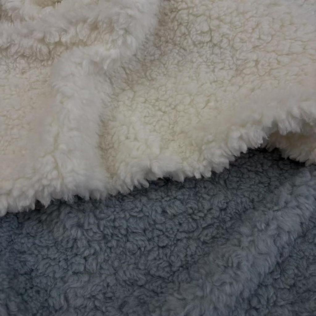 Autumn/Winter Curly Cashmere Brushed Wool Plush Fabric for Clothing, Fur, and Bags