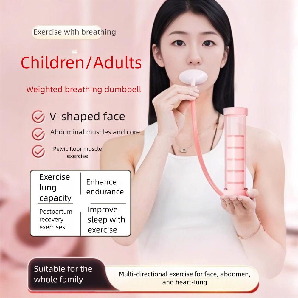 Muscle Trainer Lungs Fitness Trainer Lung Respirator Deep Breathing Trainer  Fitness