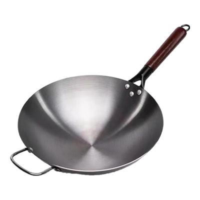 Traditional Round Bottom Iron Wok