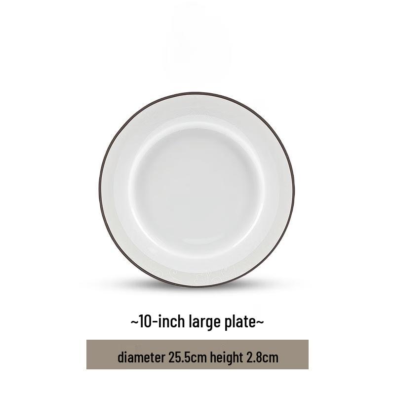 Jingdezhen Nordic Style Ceramic Dinner Plate