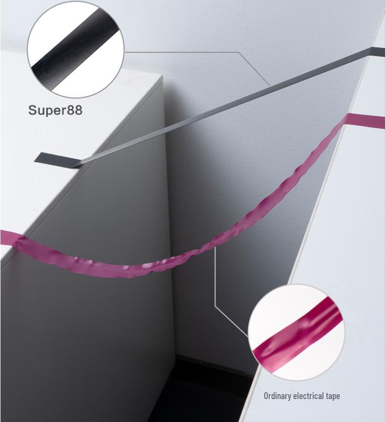3M Scotch Super 88 Elektrikertejp PVC Vattentät Isolerande Tejp Högtemperatur