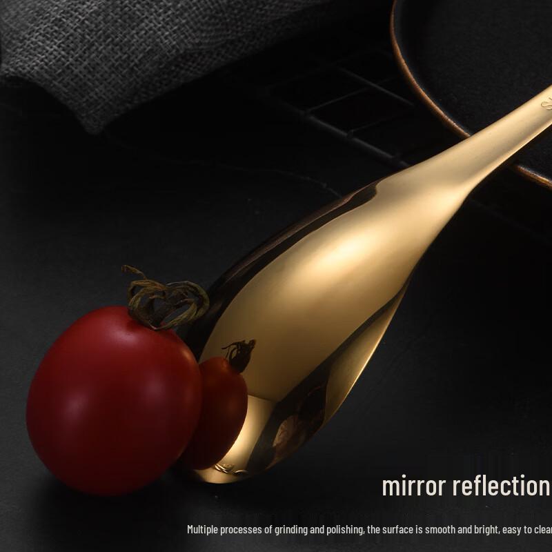 

304 Stainless Steel Golden Palace Spoon Set