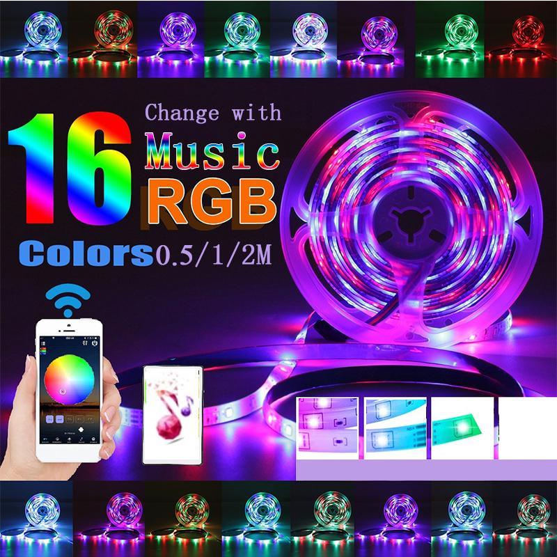 Buy LED Strip Lights Kit 1/3M 2835 SMD RGB Light Strip with Bluetooth