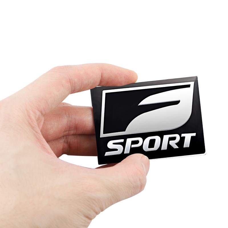 3D Metal Stickers Car Body Trunk Decal For Lexus F SPORT GS GX IS LS LX CT LC RC LBX NX RX 350h 450h UX 300e GX460 Ct200h IS250