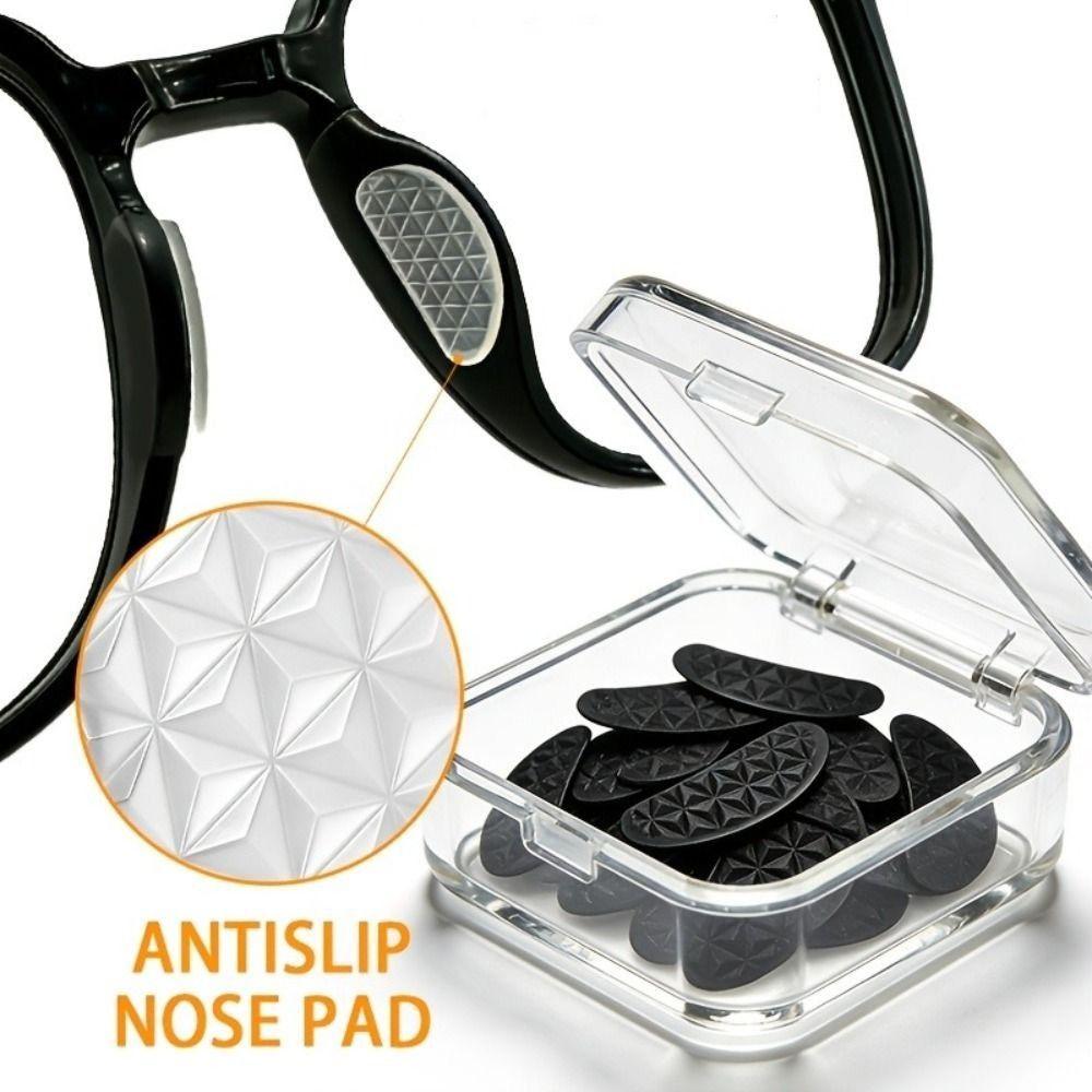 10 Pairs Silicone Eyeglass Nose Pads Self Adhesive Nose Holder Sunglasses Accessories