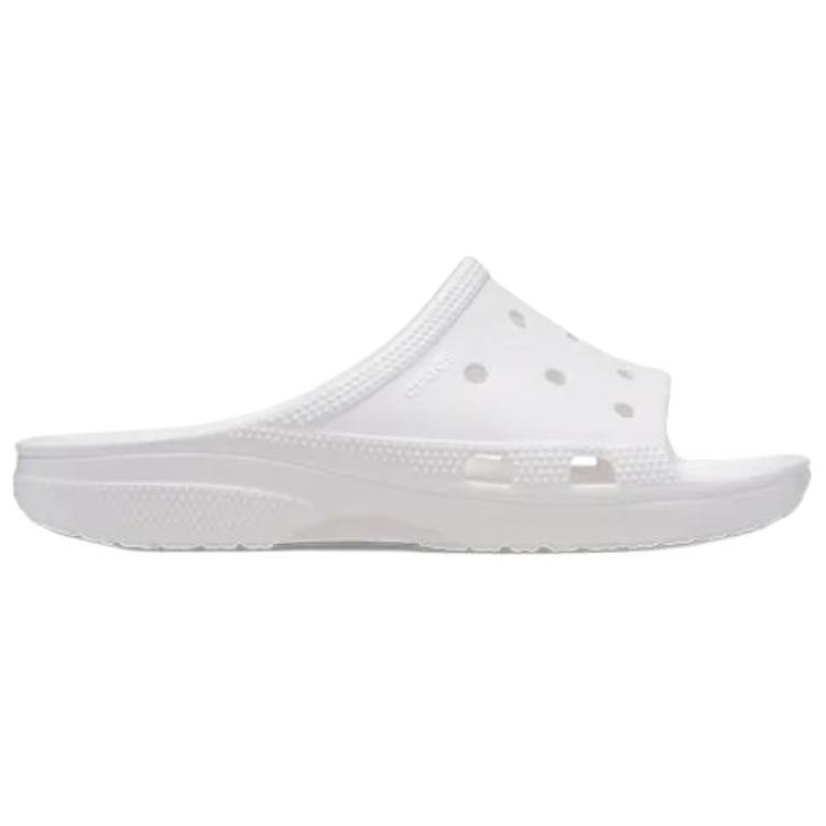 Crocs Classic Comfortable Versatile EVA Non-Slip Slide Sandals Women Footwear White 211730-100