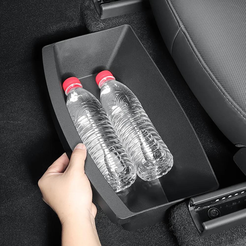 For Tesla New Model Y 2025 Launch Juniper Teslajuniper Front Seats Under Seat Drawer TPE Storage Box