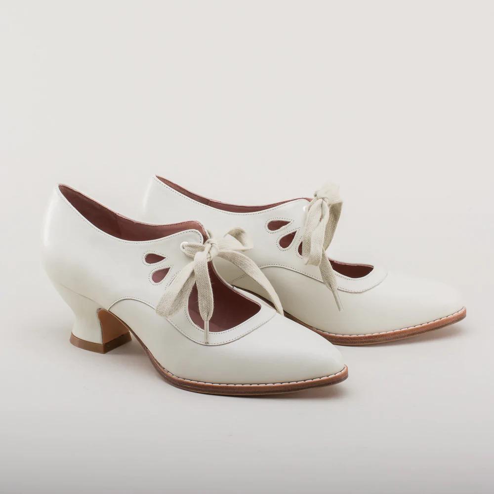 New Hollow Out High Heels Lace Up Plus Size Women's Casual Shoes