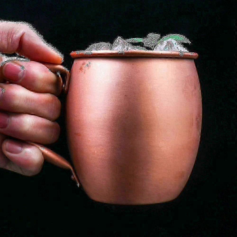Drum Style Copper Mug 530ml for Moscow Mule Serving Hwy